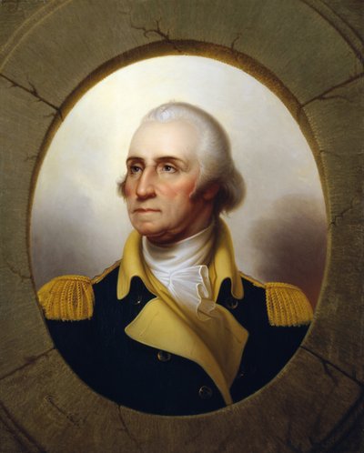 George Washington (Porthole Type) by Rembrandt Peale